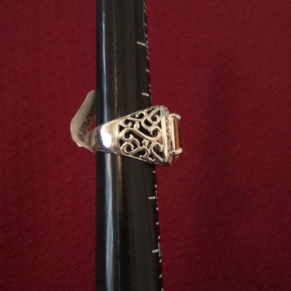 Citrine silver ring - Picture 9 of 15